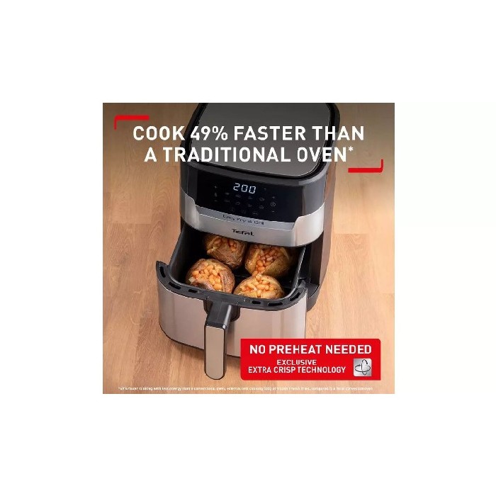 Promo Tefal Air Fryer Grill 42Lt Stainless Steel Other Appliances